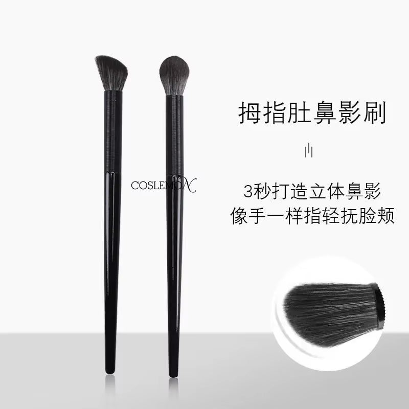 3Pcs Make up Brushes Nose Shadow Eye Concealer Face Brush Oblique Angled Contour Flame Highlight Cosmetic Beauty Make up Tool