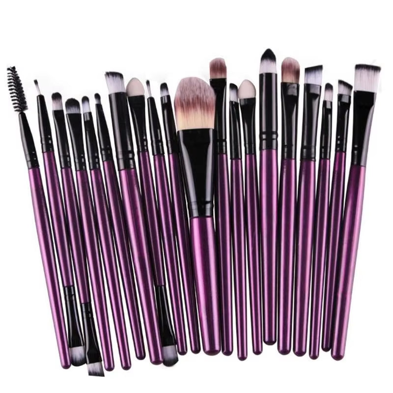 15/20Pcs Makeup Brushes Set Tools Make-Up Toiletry Kit Brand Make up Brush Set Pincel Maleta De Maquiagem Professional