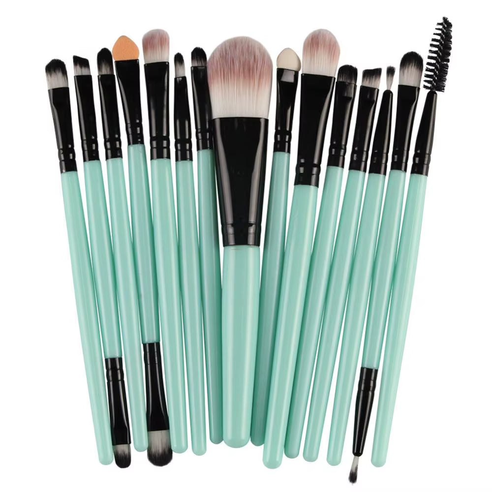 15/20Pcs Makeup Brushes Set Tools Make-Up Toiletry Kit Brand Make up Brush Set Pincel Maleta De Maquiagem Professional