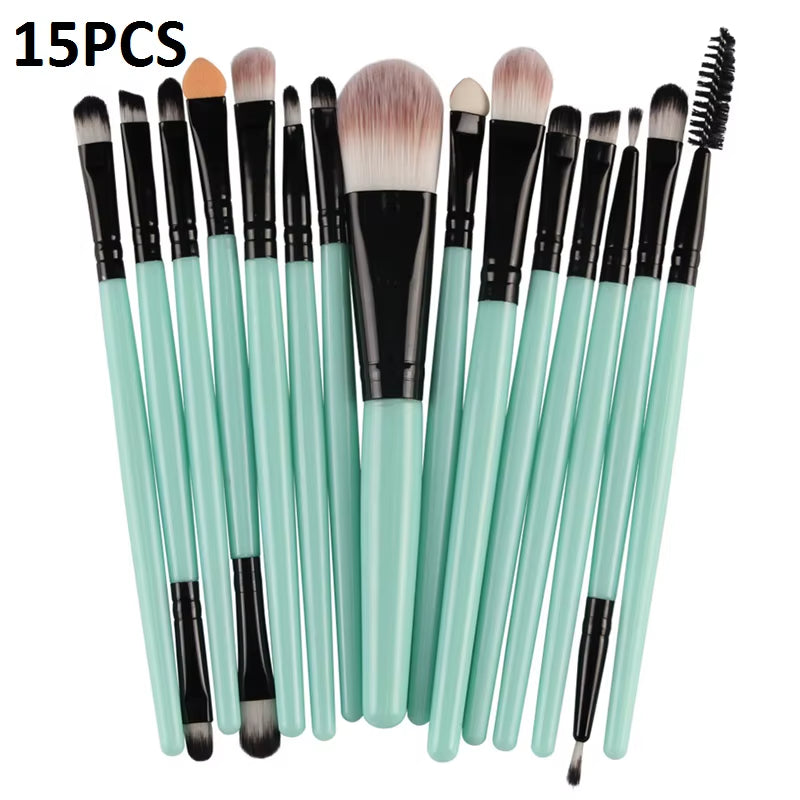 15/20Pcs Makeup Brushes Set Tools Make-Up Toiletry Kit Brand Make up Brush Set Pincel Maleta De Maquiagem Professional