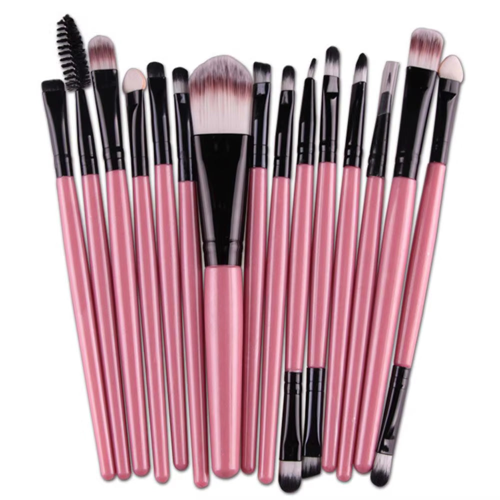 15/20Pcs Makeup Brushes Set Tools Make-Up Toiletry Kit Brand Make up Brush Set Pincel Maleta De Maquiagem Professional